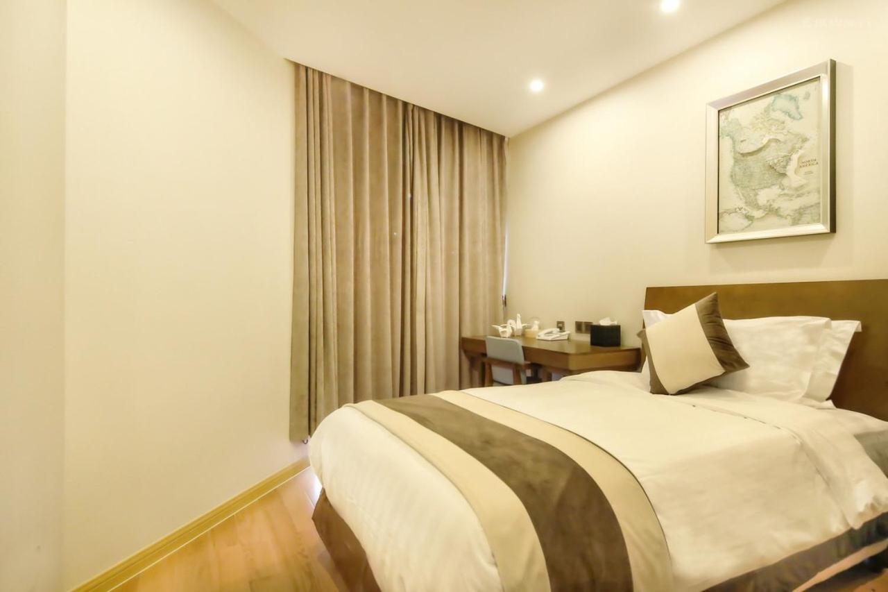 Green Court Residence Jinqiao Diamond Шанхай Экстерьер фото