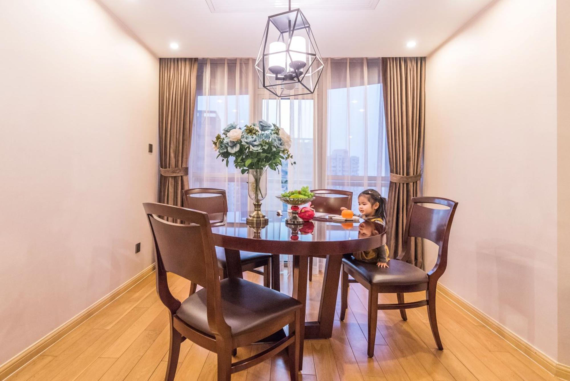 Green Court Residence Jinqiao Diamond Шанхай Экстерьер фото