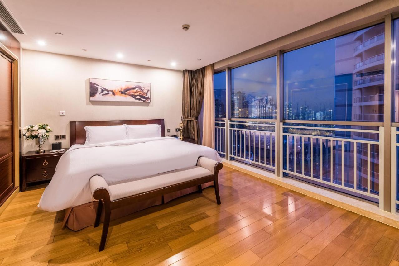 Green Court Residence Jinqiao Diamond Шанхай Экстерьер фото