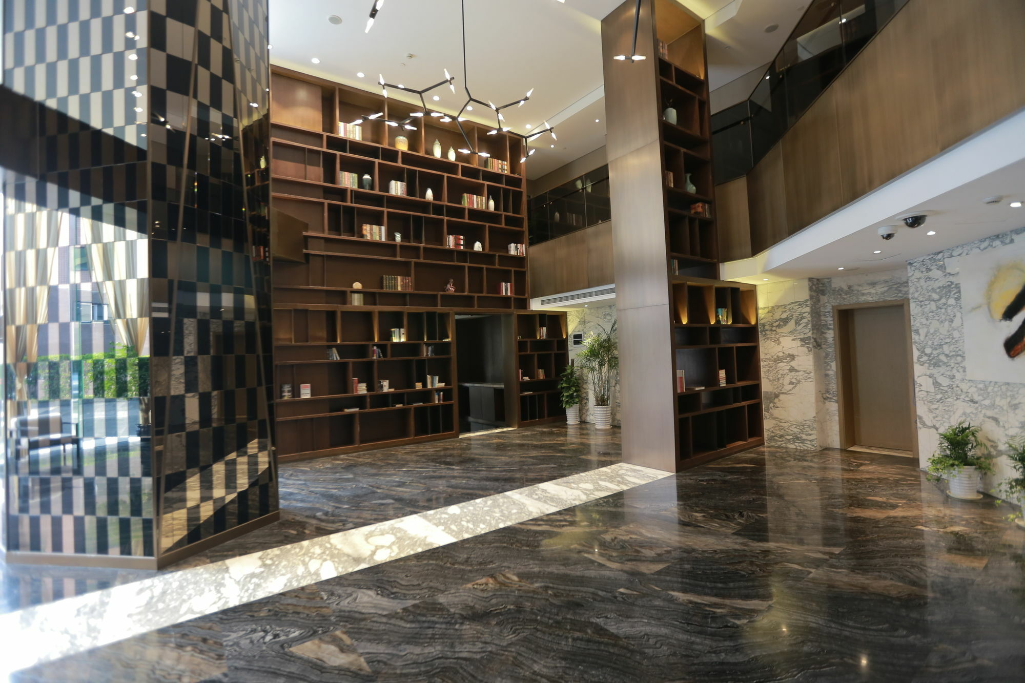 Green Court Residence Jinqiao Diamond Шанхай Экстерьер фото